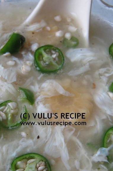 chicken corn soup vulus recipe -04 চিকেন কর্ণস্যুপ রেসিপি, ভূলু'স রেসিপি